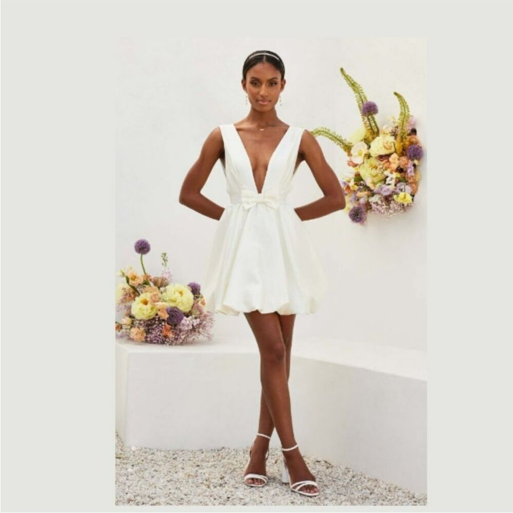 NWT Ivory Birdy Grey Emily Bubble mini dress size xxl